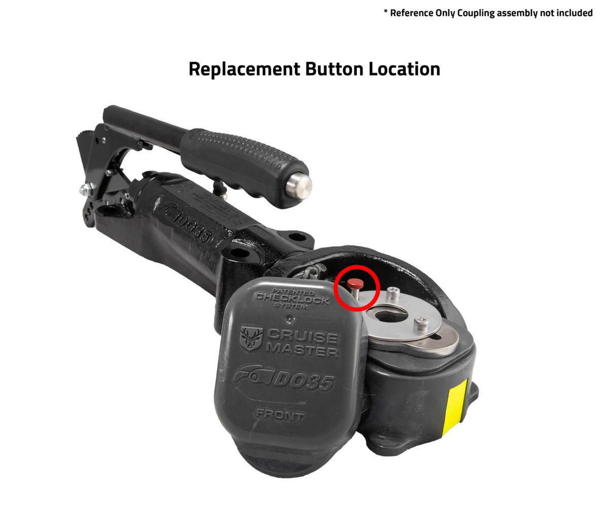 DO35 Replacement Red Lock Button