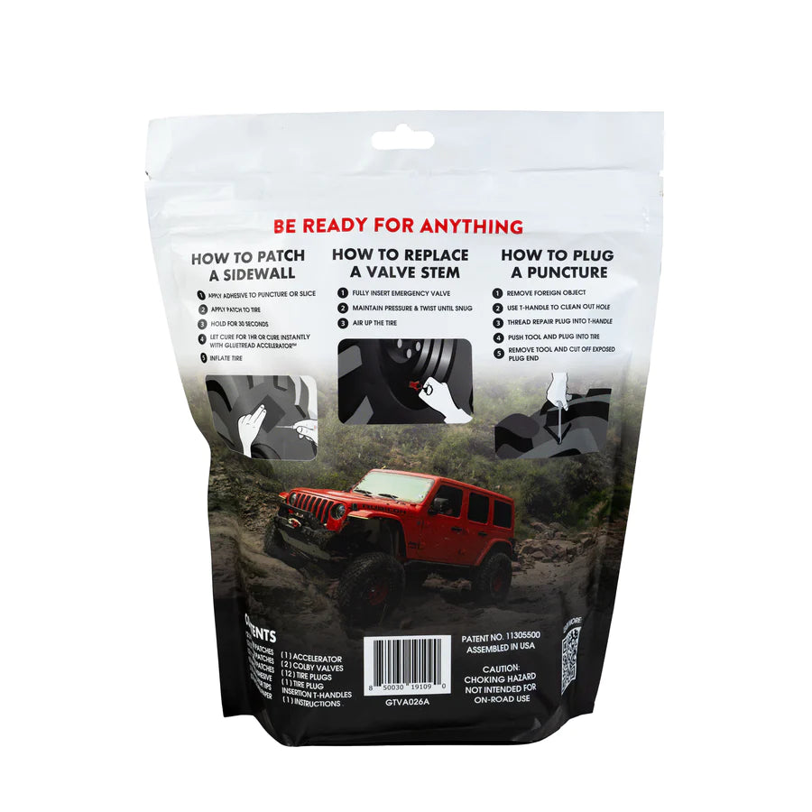 GlueTread - Complete Tyre Repair Kit