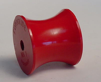 Euroglide Curved Keel Roller - 075mm L (Reidrubber MK 1 Shape)