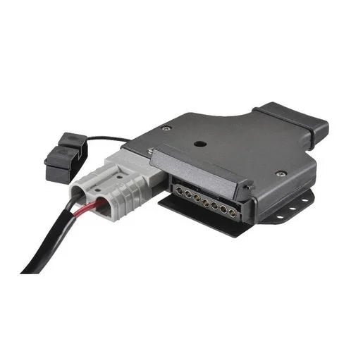 Narva 7 Pin Trailer Flat Socket With Heavy Duty Anderson Connector