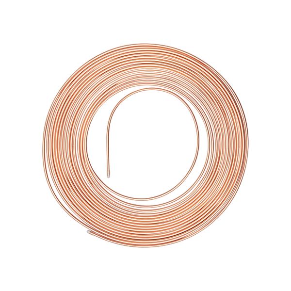 Trojan Hydraulic Brake Fitting - Bundy Tube 3/16 - Copper - 15m Roll