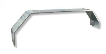 235mm Wide - Steel Press Folded with Rolled Edge - Trojan - Tandem Axle Mudguard - Pair