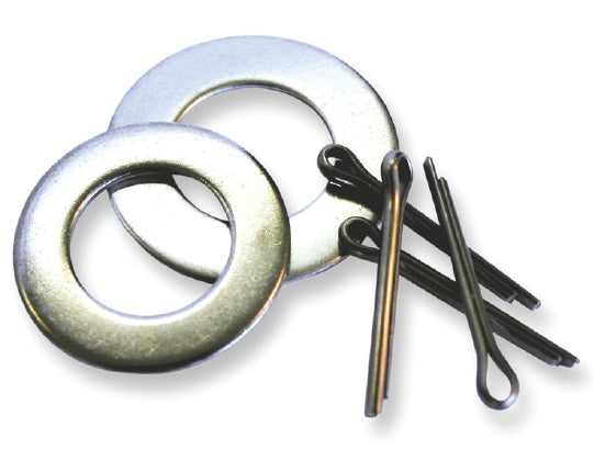 Trojan Keel Roller - Split Pin & Washers - Stainless Steel
