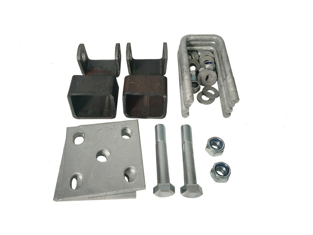 Trailparts Suspension Parts - Fitting Kit - Single Axle - 5-6 Leaf