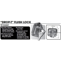CM Drop Lock - T Flush