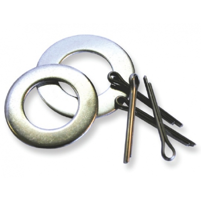 Trojan Keel Roller - Split Pin & Washers - Stainless Steel