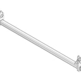 Bare Axle - Drop Beam - 1500kg - Electric Brakes