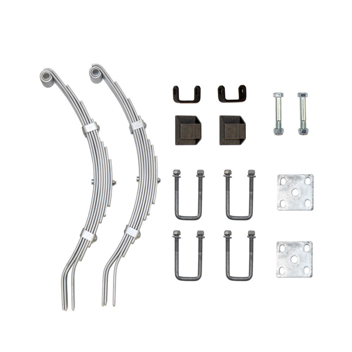 Slipper Spring Kit - Multi Leaf 50mm x 610mm Zinctech