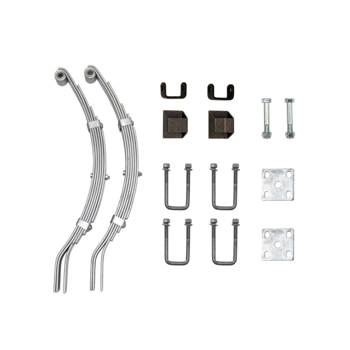 Slipper Spring Kit - Multi Leaf 50mm x 610mm Zinctech