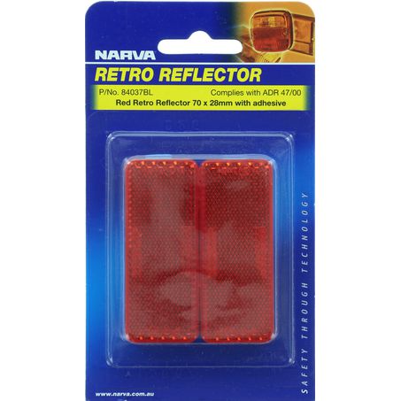 Narva Reflector 70x28mm Self Adhesive