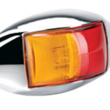 LED Marker Lamp - Model 14 - Red-Amber - Side Marker