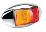 LED Marker Lamp - Model 14 - Red-Amber - Side Marker
