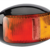 LED Marker Lamp - Model 16 - Red-Amber - Side Marker