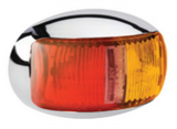 LED Marker Lamp - Model 16 - Red-Amber - Side Marker