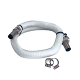 aufocus Exhaust Pipe with Fire Resistant Sleeve - 600/1200mm Options