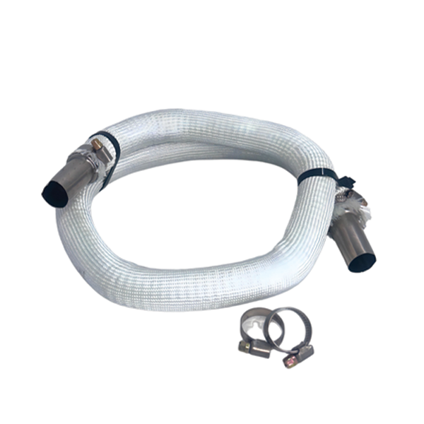 aufocus Exhaust Pipe with Fire Resistant Sleeve - 600/1200mm Options