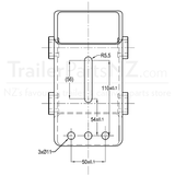 500kg Capacity Boat Trailer Winch - 3:1/1:1 Ratio - AL-KO