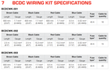 BCDC Battery Charging Wiring Kits - 25A