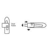 CM Tailgate - Drop Lock Anti Luce Fasteners