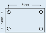 CM Trailer Parts - Base Plate & Lever Assembly