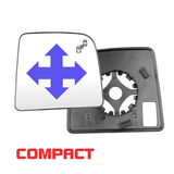 Clearview Compact - Convex Mirror Replacement Kit