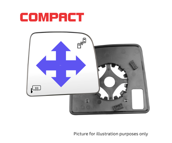 Clearview Compact - Convex Mirror Replacement Kit