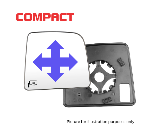 Clearview Compact - Convex Mirror Replacement Kit