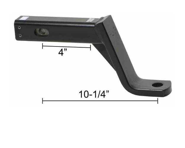 Convert-A-Ball - 4500kg - 6" 150mm Drop - Cushioning Mount