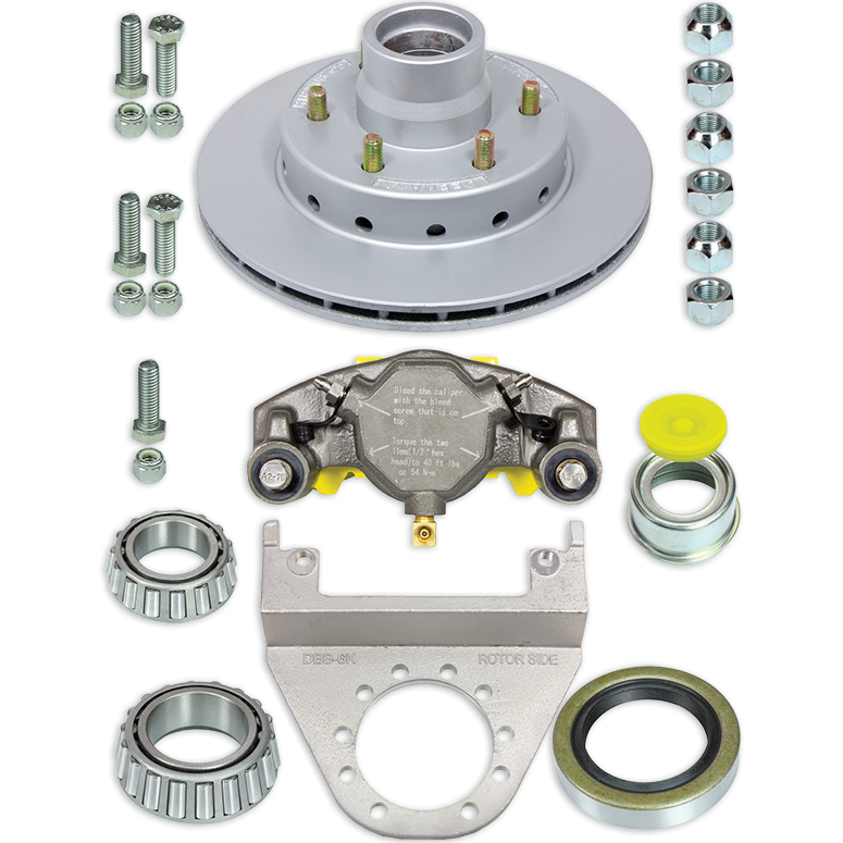 DeeMaxx Hyd Disc Brake - Retrofit Kit 12" - Suit USA 5200lb Axle