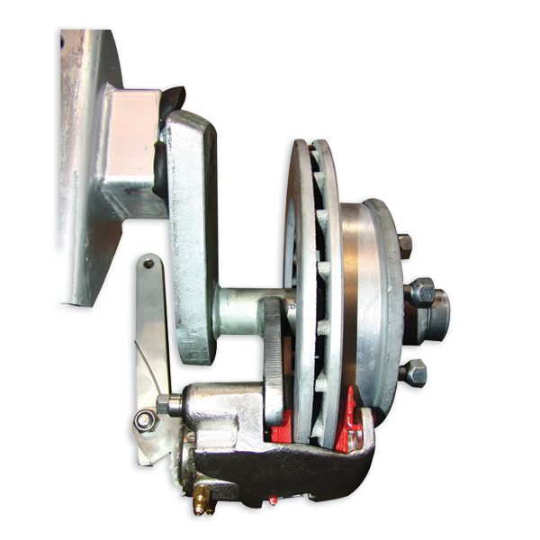 DeeMaxx Hydraulic Disc Brake Axle Kit 2000kg - 2 Piece Rotor/Hub