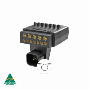Aess Pin Connection Elecbrakes - Elecconnect Adapter 12 pin to 12 pin adapter ...