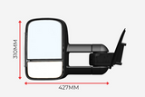 Mitsubishi Pajero - 2001-2021 - Classic ClearView Towing Mirror