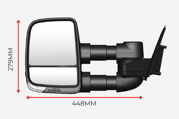 Ford Ranger & Everest November 2025+ - Next Gen ClearView Towing Mirror