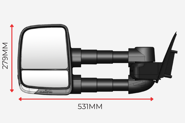 Ford Ranger & Everest November 2025+ - Next Gen ClearView Towing Mirror