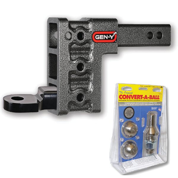 Mega Duty Drop Hitch - 4500kg - 5" Raise/Drop