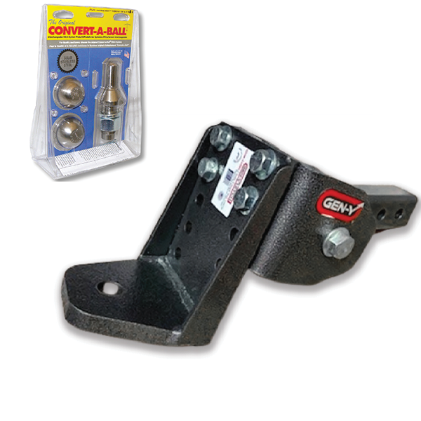Glyder Torsion-Flex Hitch - 100-250kg Tongue Weight - 3500kg - 6" Drop