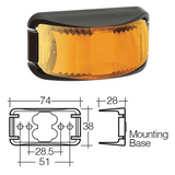 LED Marker Lamp - Model 16 - Amber - Front Only