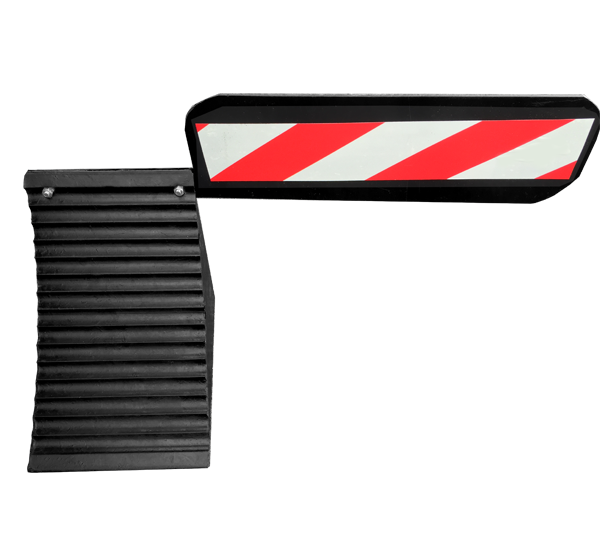 Large Flagged Safety Wheel Chock