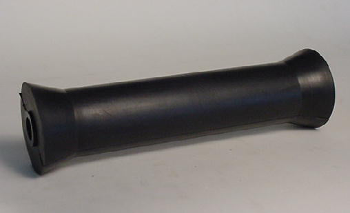 Marin-X Flat Keel Roller - 270mm - Black Rubber (Nylon Bushes)