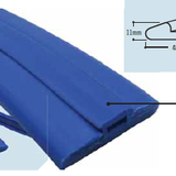 Polyglide Grooved with Infill Cover Strip