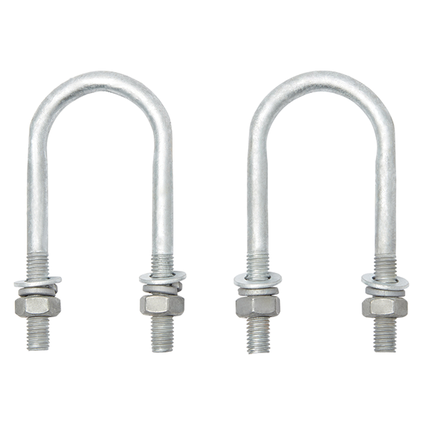 Round U Bolts & Nuts - Pairs