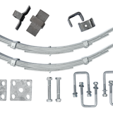 Slipper Spring Kit - Multi-Leaf - 50x615mm - Dacromet Marine - Short Series