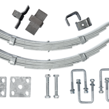 Slipper Spring Kit - Multi-Leaf - 50x615mm - Dacromet Marine - Short Series