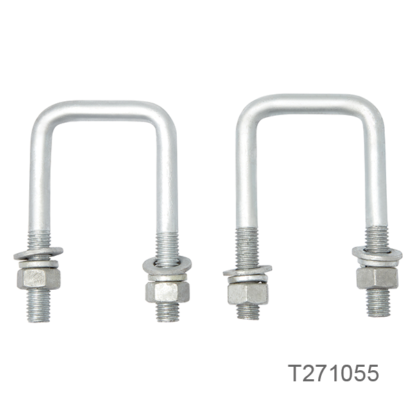 Square U Bolts & Nuts - Pairs