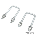 Square U Bolts & Nuts - Pairs
