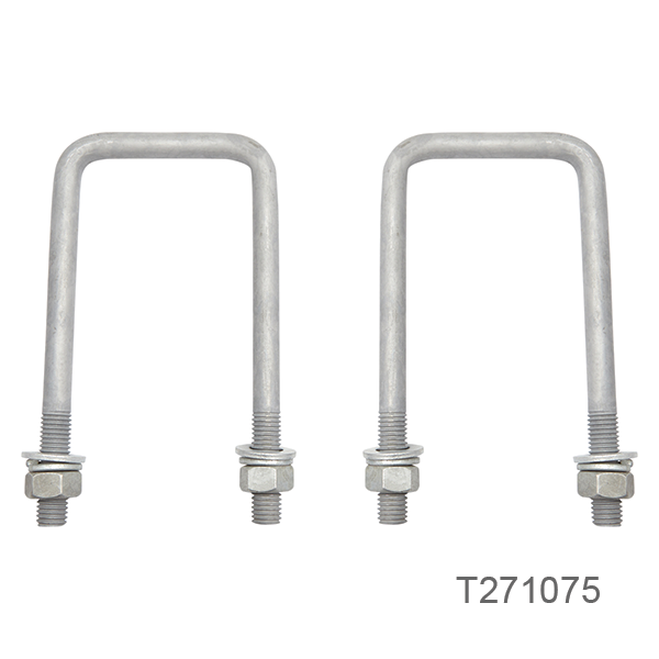 Square U Bolts & Nuts - Pairs