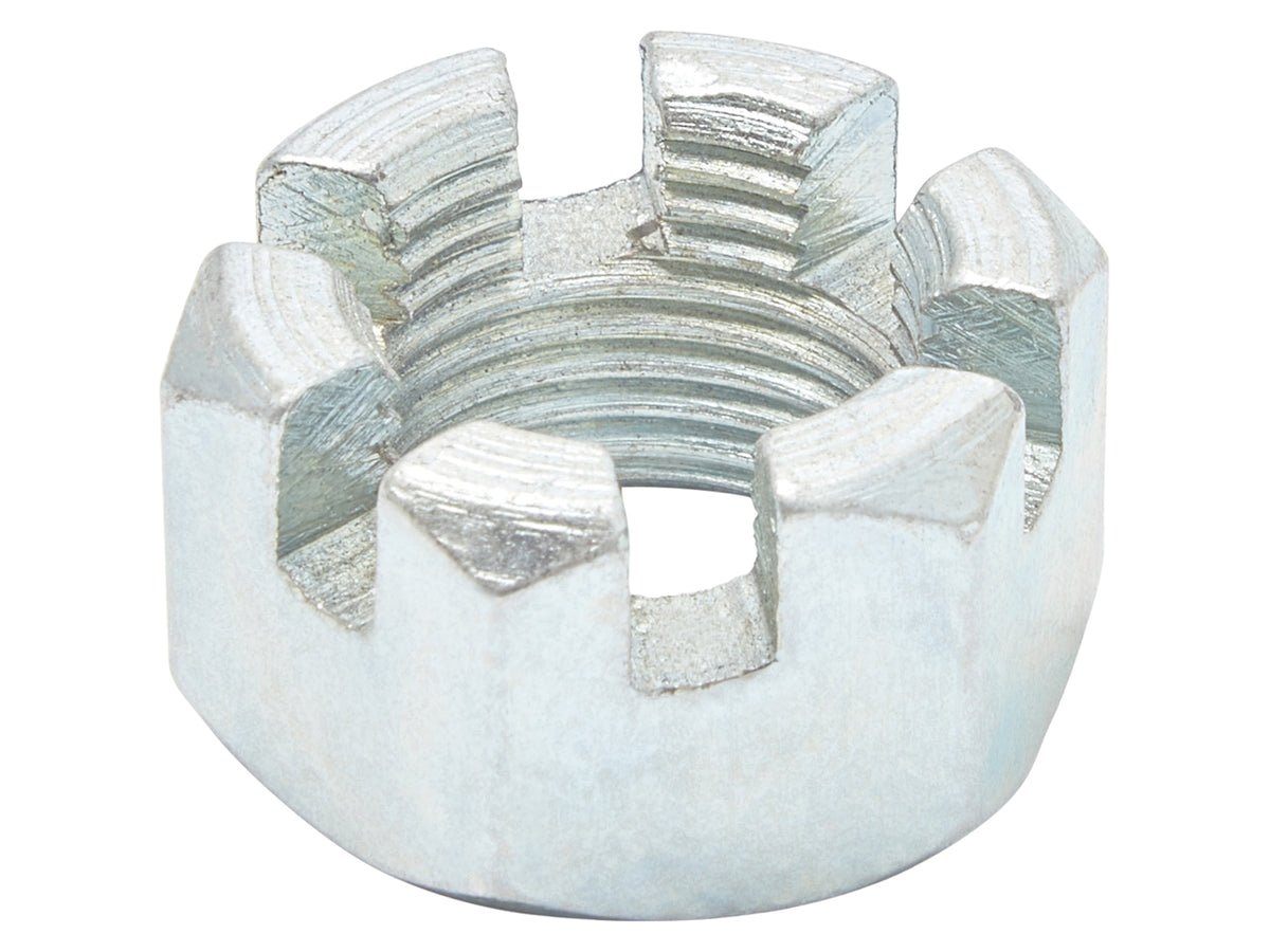 Trojan Slotted Axle Nut - 1500kg/1750kg – TrailerPartsNZ.com