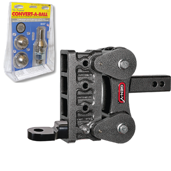 The Boss Torsion-Flex Hitch - 180-370kg Tongue Weight - 4500kg - 5" Drop/Raise