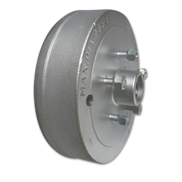 Trojan Electric Brake Drum - 10" - 1500kg - Drum Only - 5 or 6 Stud Options
