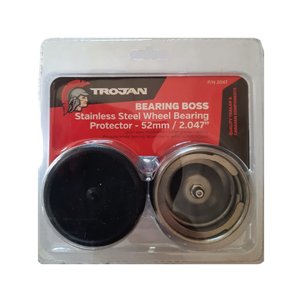 Trojan Hub Bearing Boss - Stainless Steel Bearing Protectors